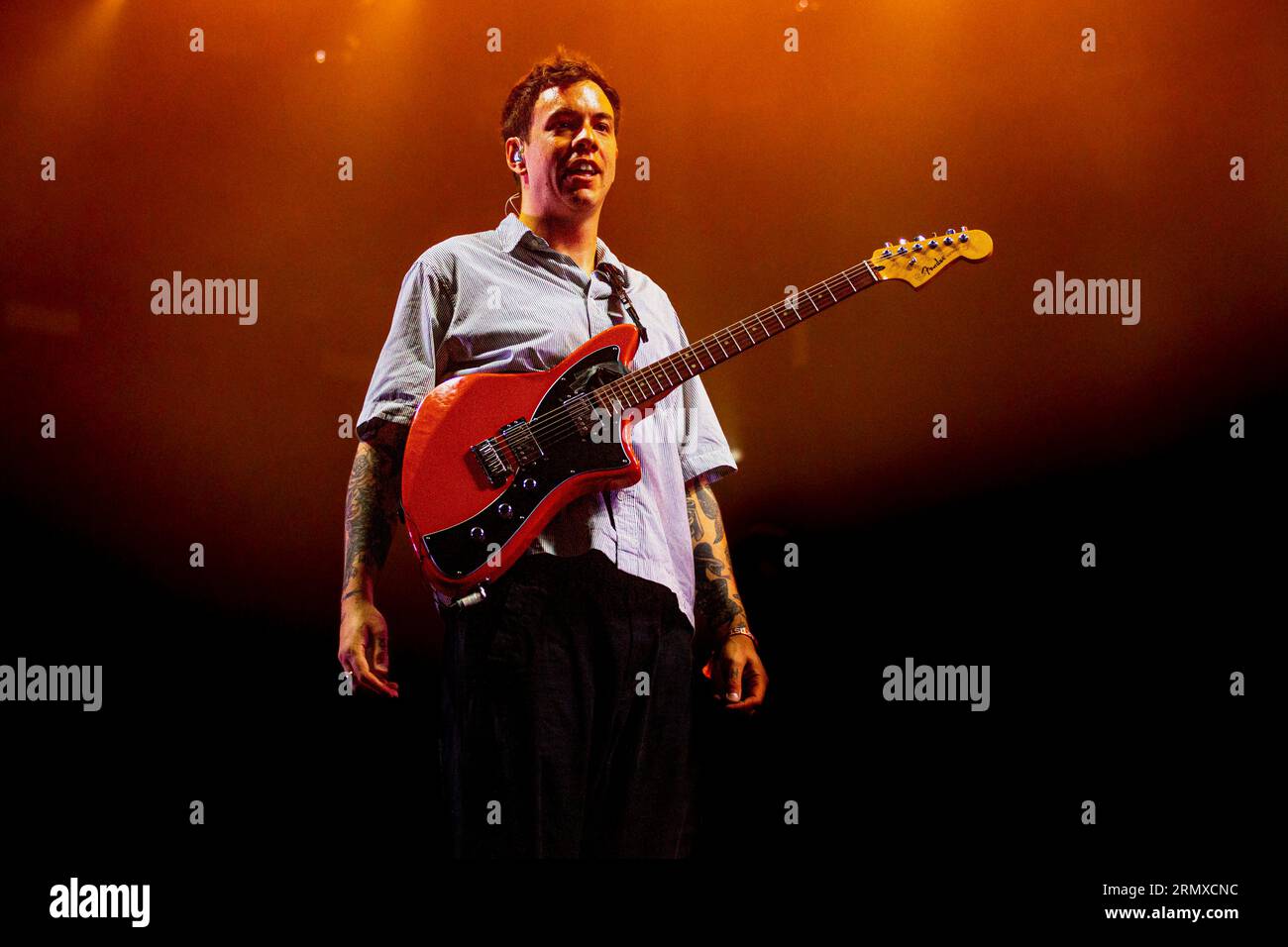 Hungary 13 August 2023 Frank Carter and the Rattlesnakes live at Sziget Festival Budapest © Andrea Ripamonti / Alamy Stock Photo