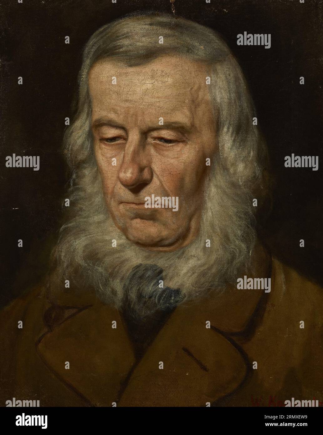 Study of the head of an old man hi-res stock photography and images - Alamy