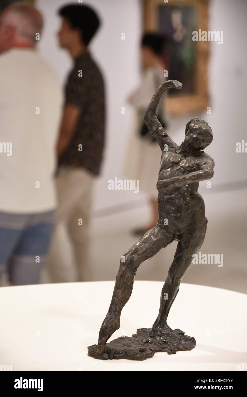 Edgar Degas Spanish dancer sculpture Guggenheim Museum New York City