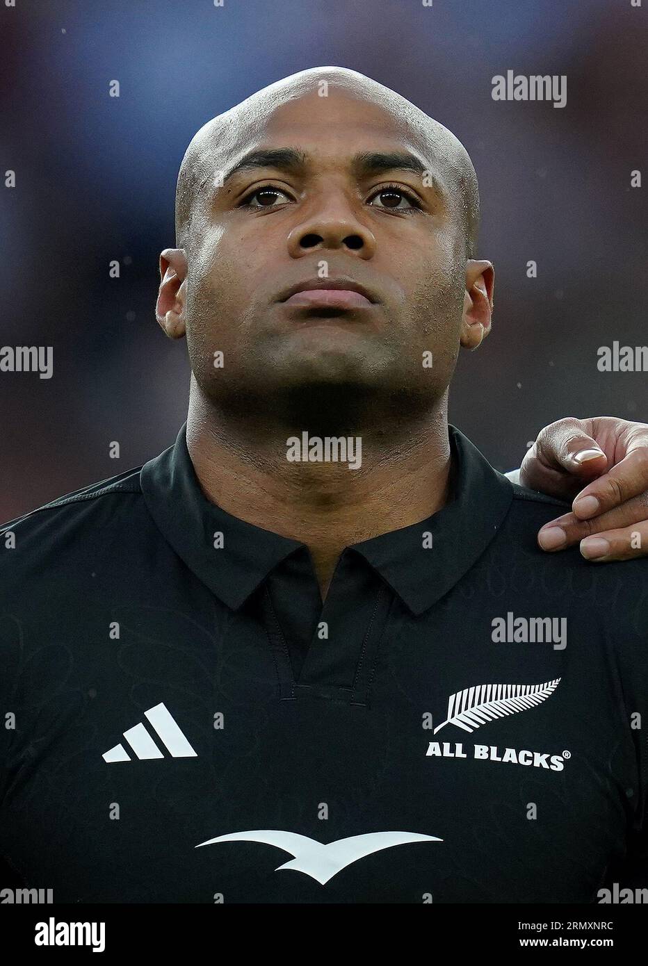 New Zealand's Mark Telea during the international match at Twickenham