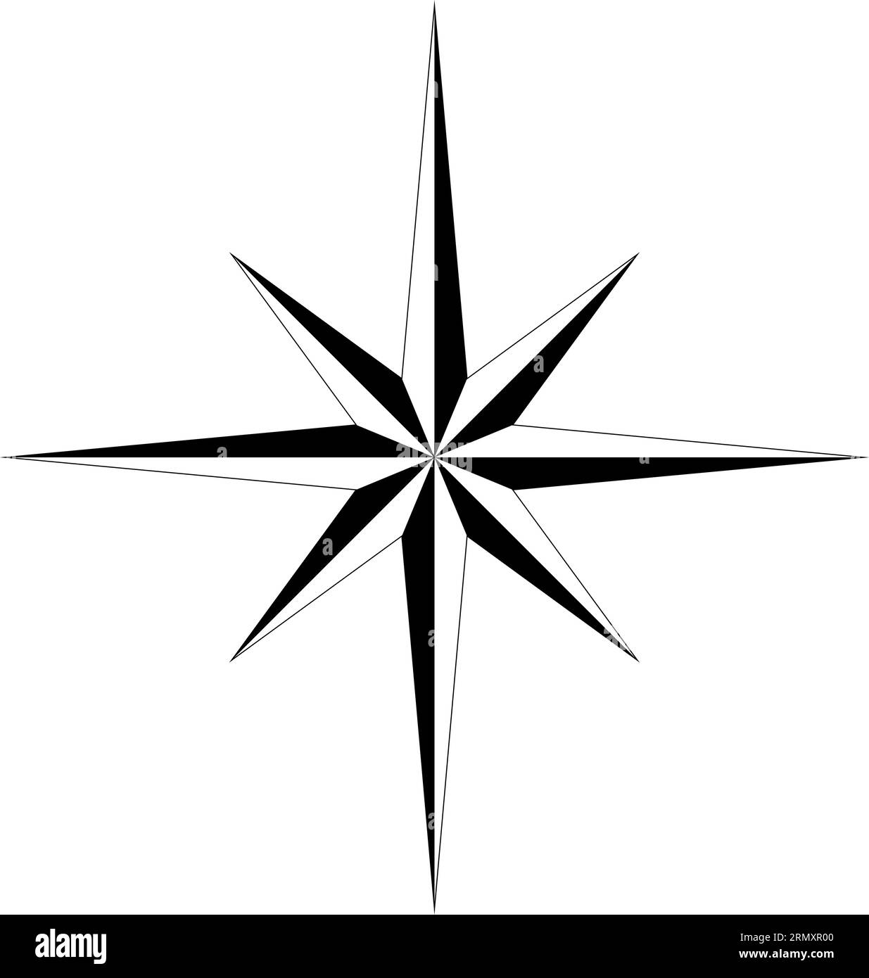 Compass rose in a map Black and White Stock Photos \u0026 Images - Alamy, image size:1235x1390