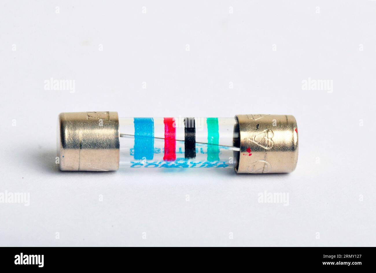 Fuse, 20 x 5mm fuses , Glass bodied, Time delay, slow blow, colour
