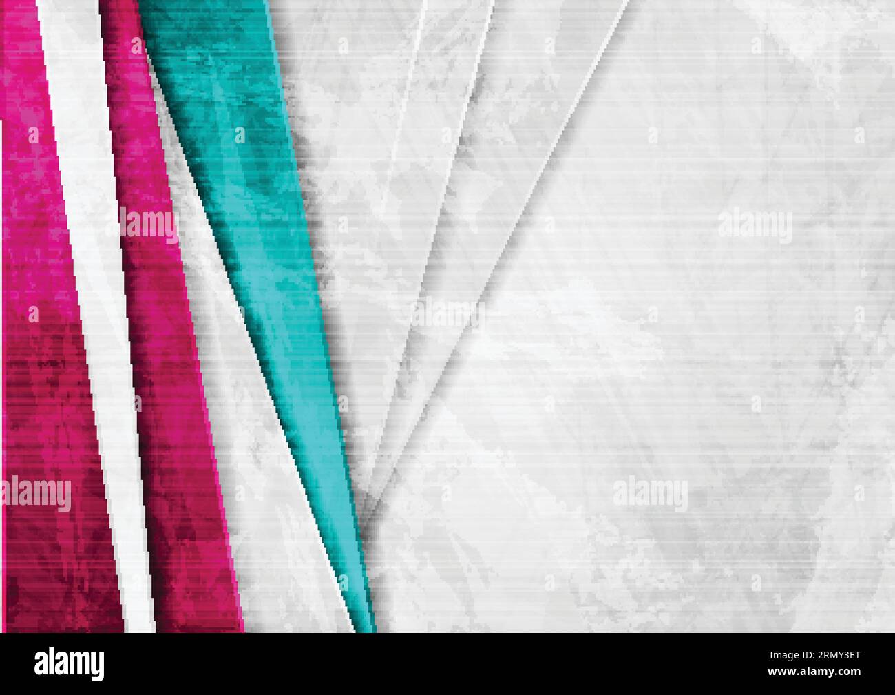 Grunge tech material colorful corporate texture background. Vector illustration Stock Vector