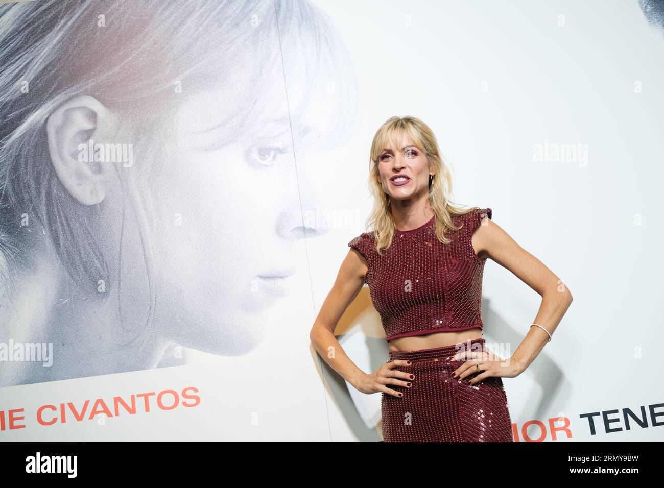 Maggie Civantos during the photocall the premiere of 'The Game' in Madrid. 30 August 2023, Spain Stock Photo