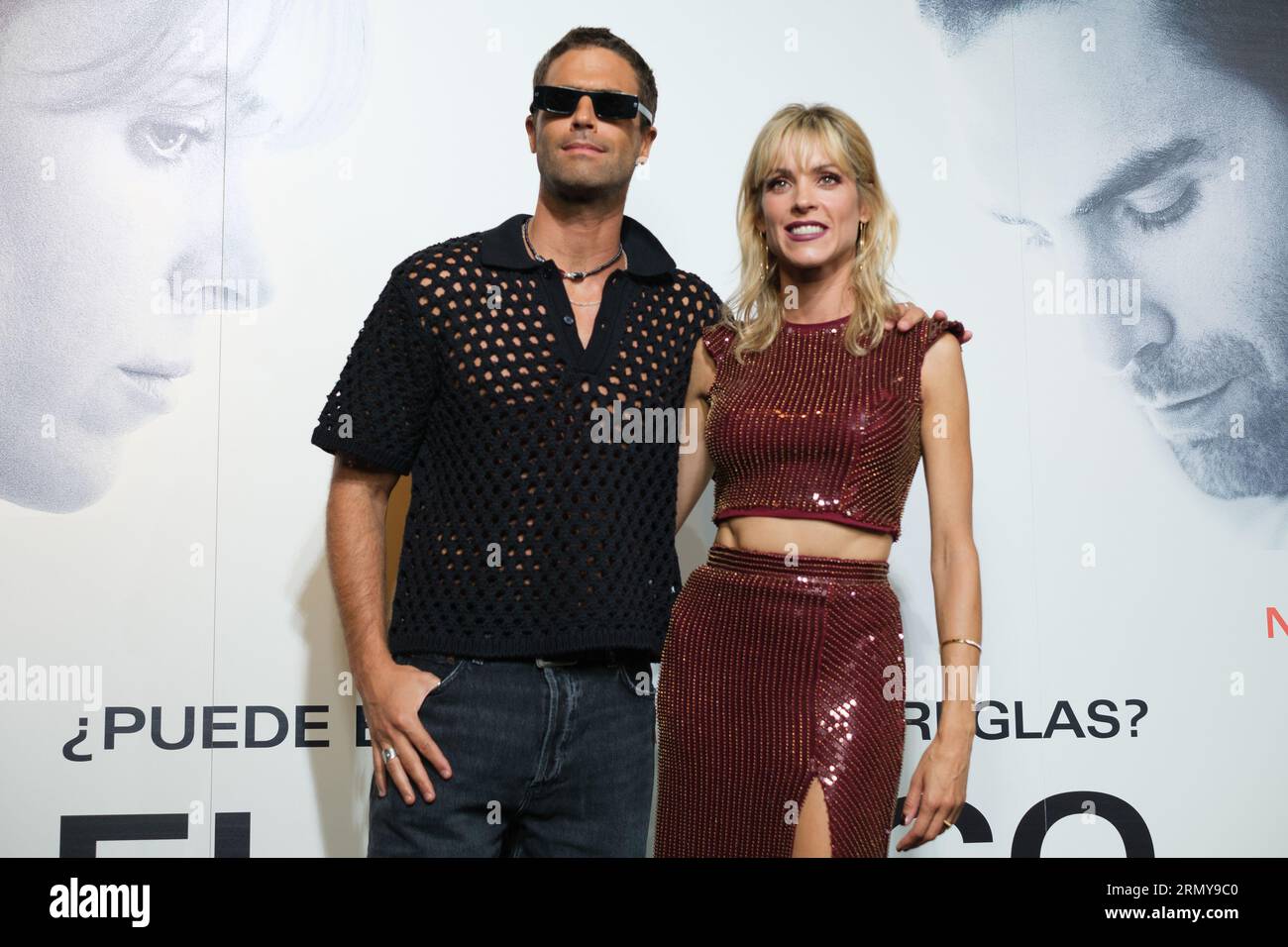 Maggie Civantos and Nico Furtado during the photocall the premiere of "The Game" in Madrid. 30 August 2023, Spain Stock Photo