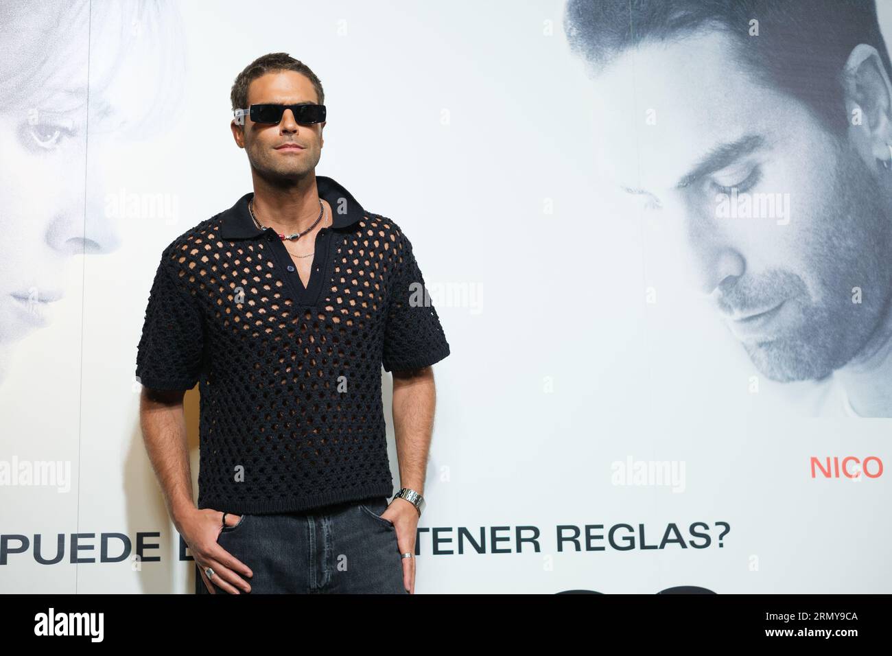 Nico Furtado during the photocall the premiere of 'The Game' in Madrid. 30 August 2023, Spain Stock Photo