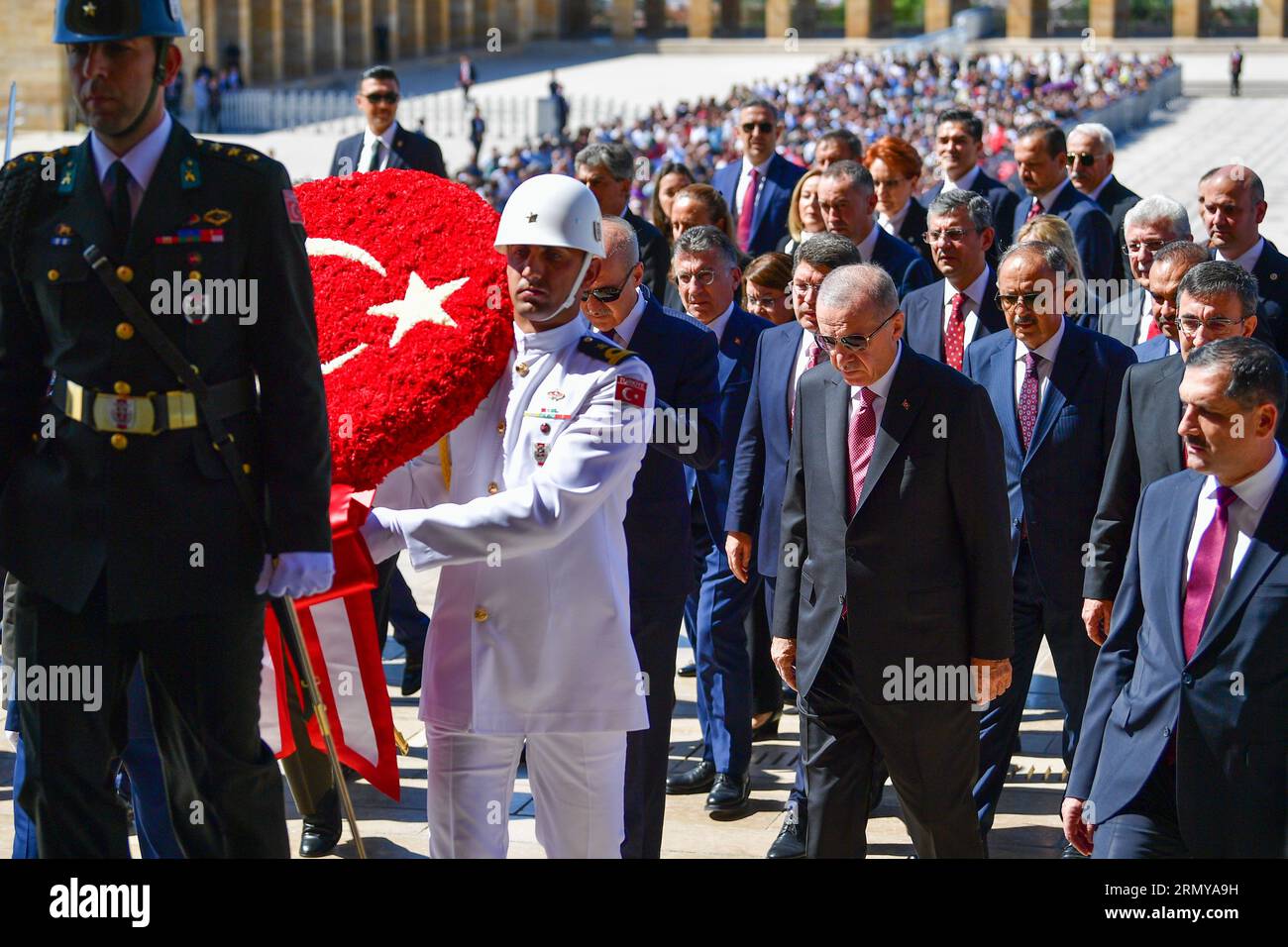 President of the Republic of Turkey, Recep Tayyip Erdo?an, along with ...