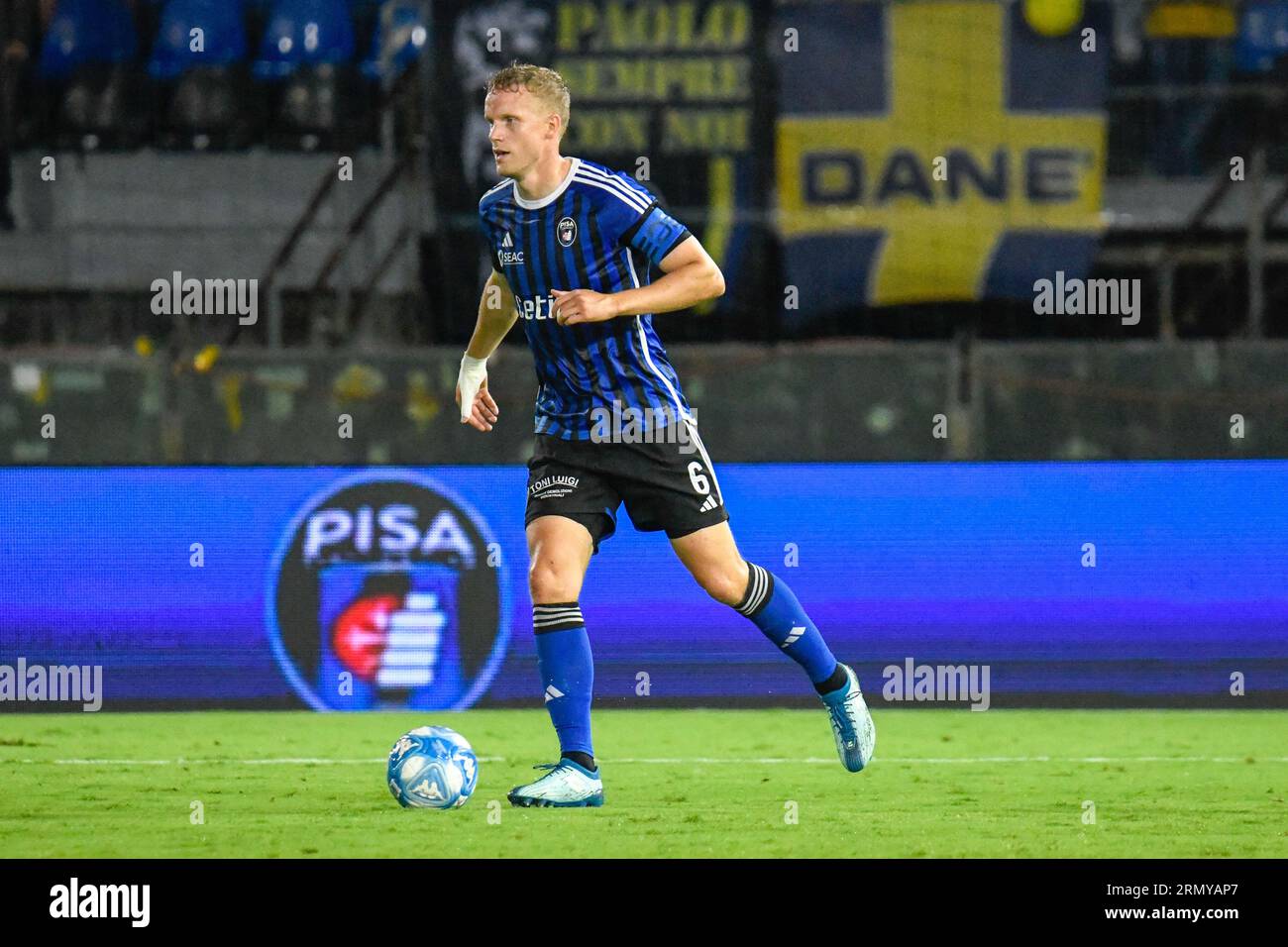 Pisa, Italy. 29th Aug, 2023. Hjortur Hermannsson (Pisa) during Pisa SC ...