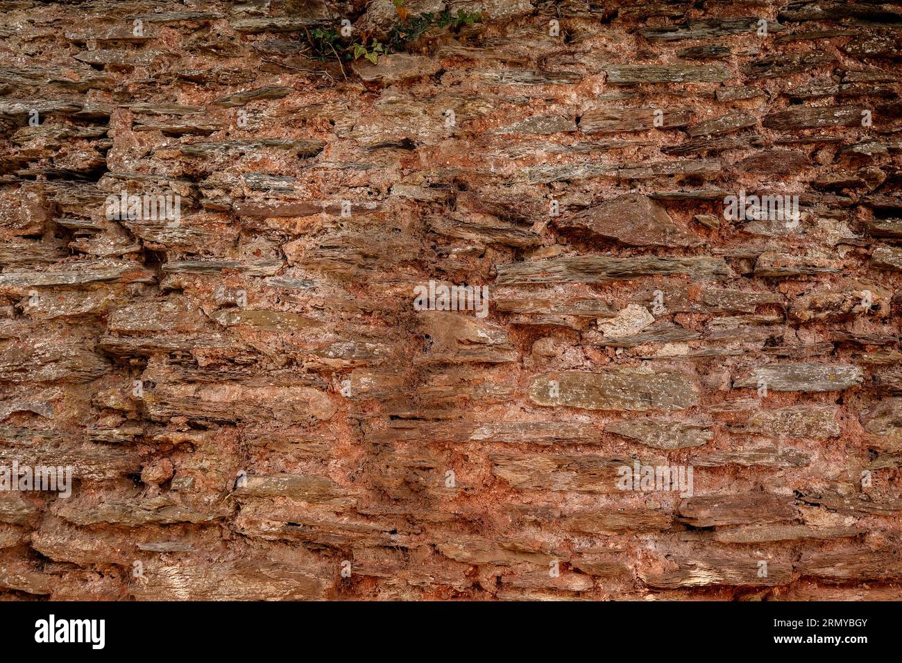 Colored stone background of different sizes Stock Photo