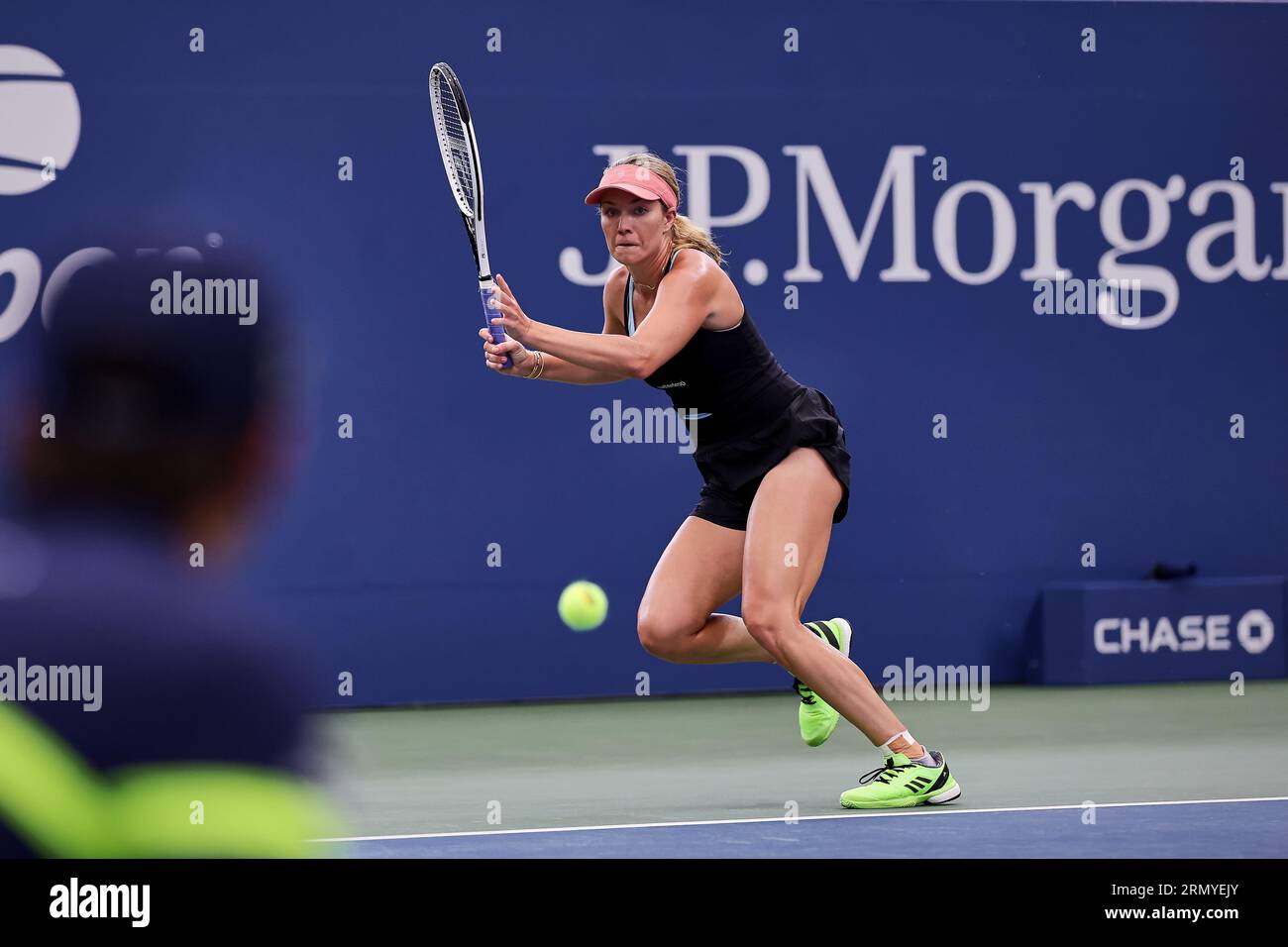 New York, New York, USA. 30th Aug, 2023. Danielle Collins (USA) in action  during the 2023 US Open - Tennis Championships (Credit Image: © Mathias  Schulz/ZUMA Press Wire) EDITORIAL USAGE ONLY! Not