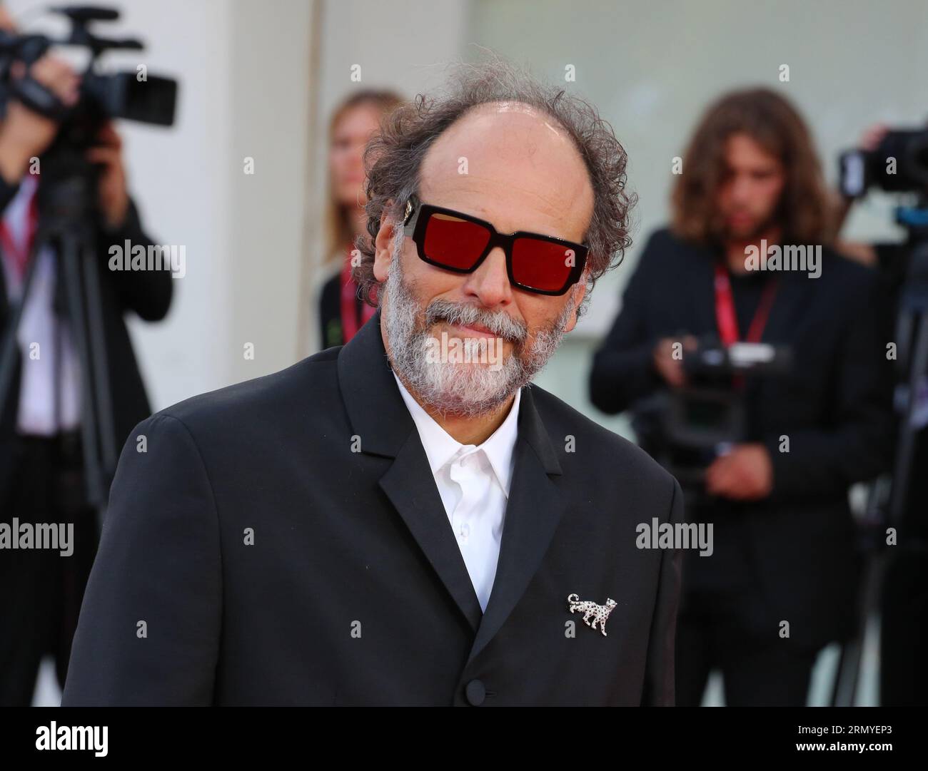 Venice, Italy, 30th August, 2023. Director Luca Guadagnino arriving on ...