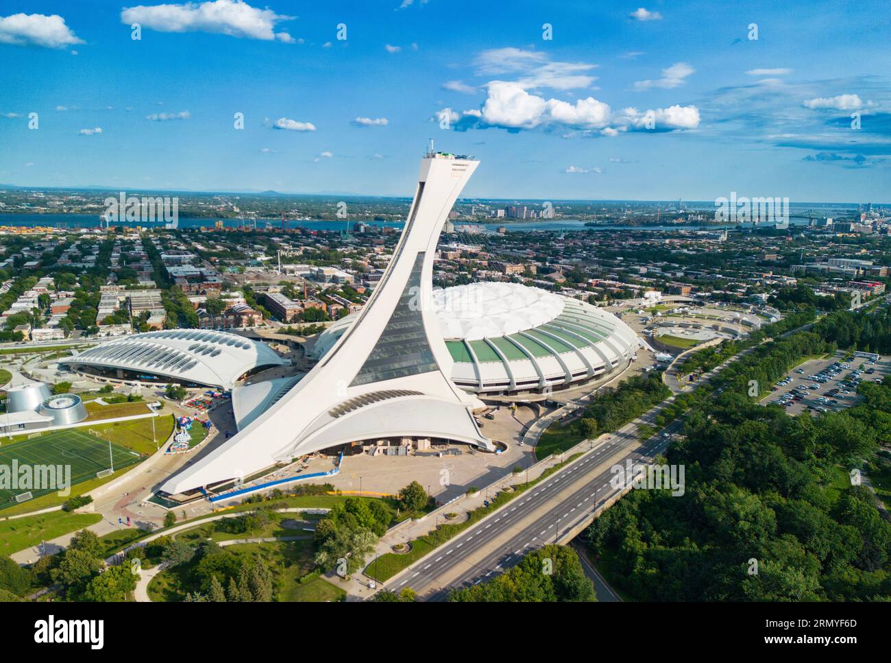 Olympic stadium in montreal