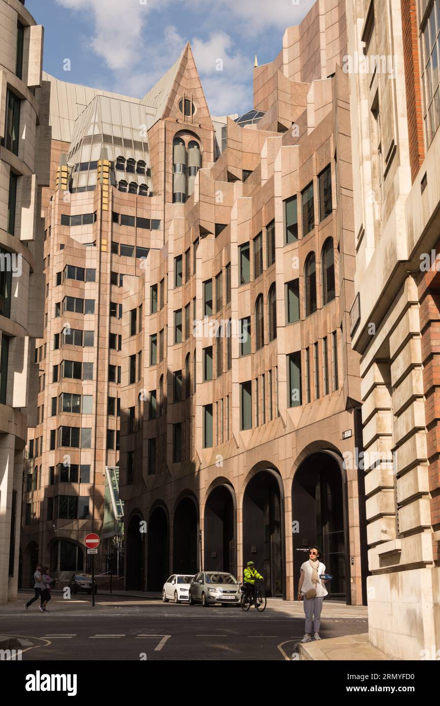 The neogothic Minster Building, Mincing Lane, London, EC3, England, U