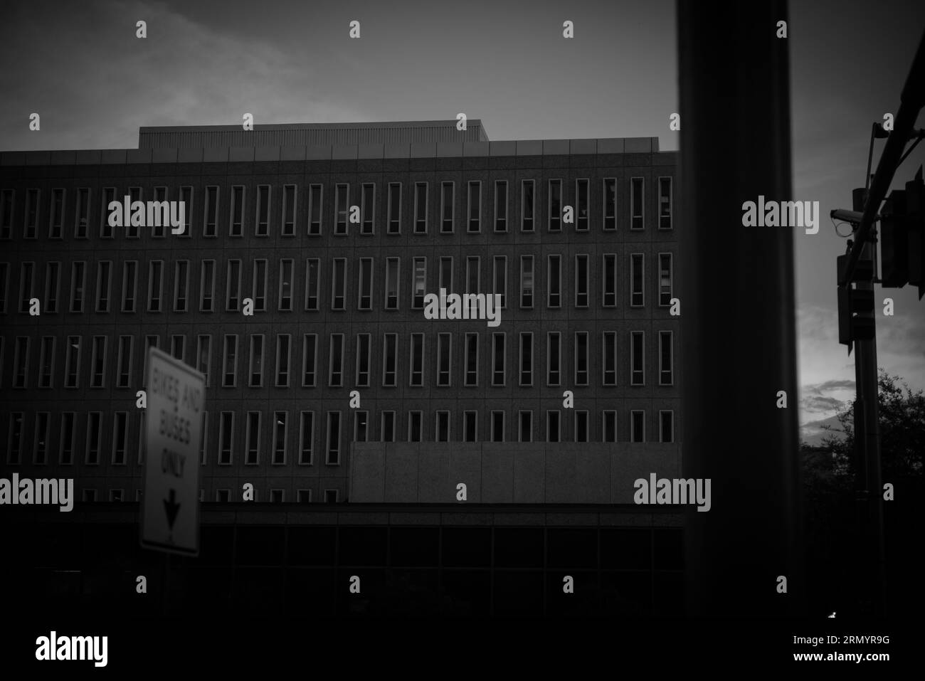 City buildings in black and white Stock Photo - Alamy