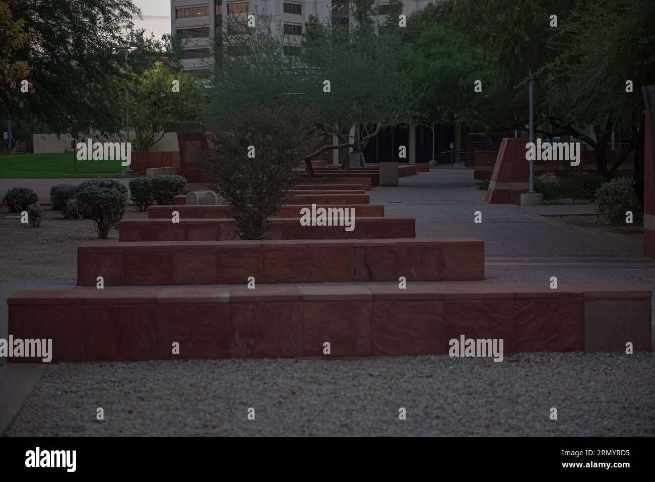 Art blocks in phoenix Stock Photo
