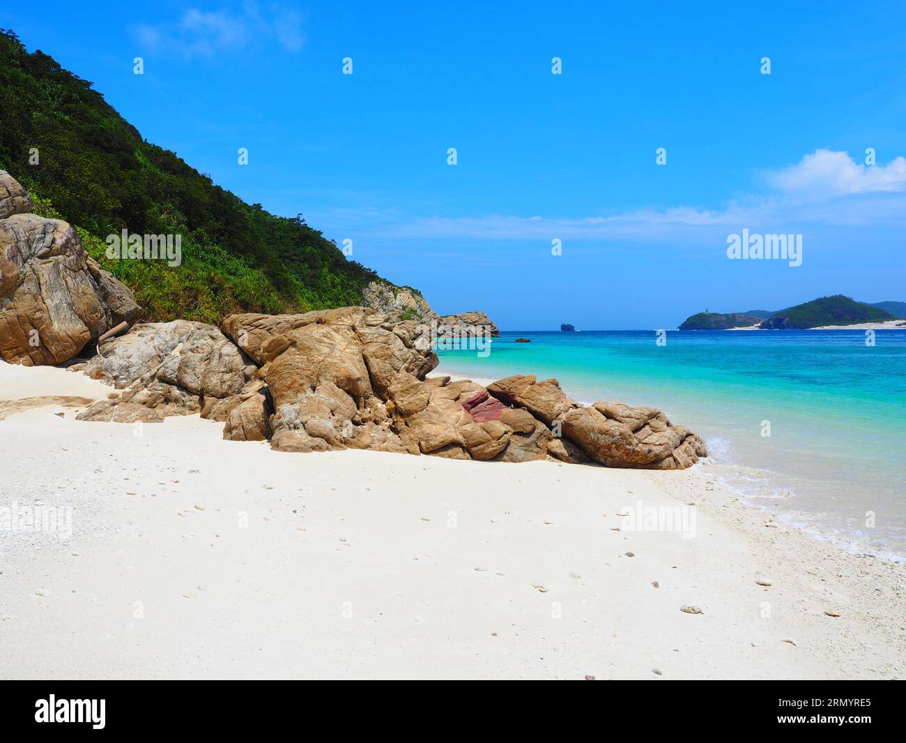 Kerama Islands, National Park, Okinawa, Japan - Blue Zones Stock Photo