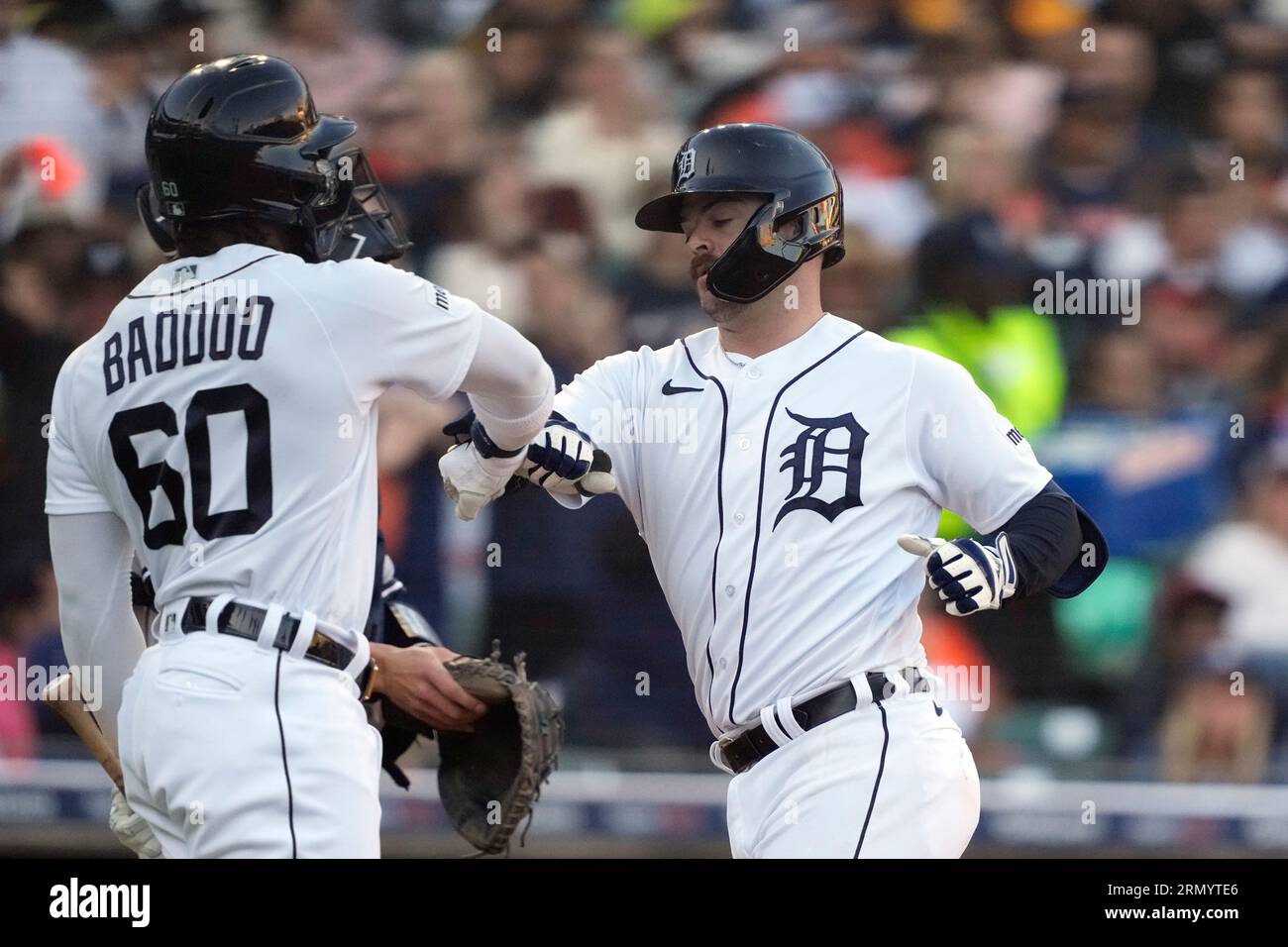 Detroit Tigers on X: Akil Baddoo and his mom, Akilah.   / X