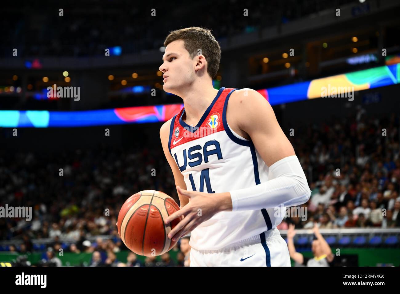 Asia Arena, Manila, Philippines. 30th Aug, 2023. Walker Kessler (USA ...