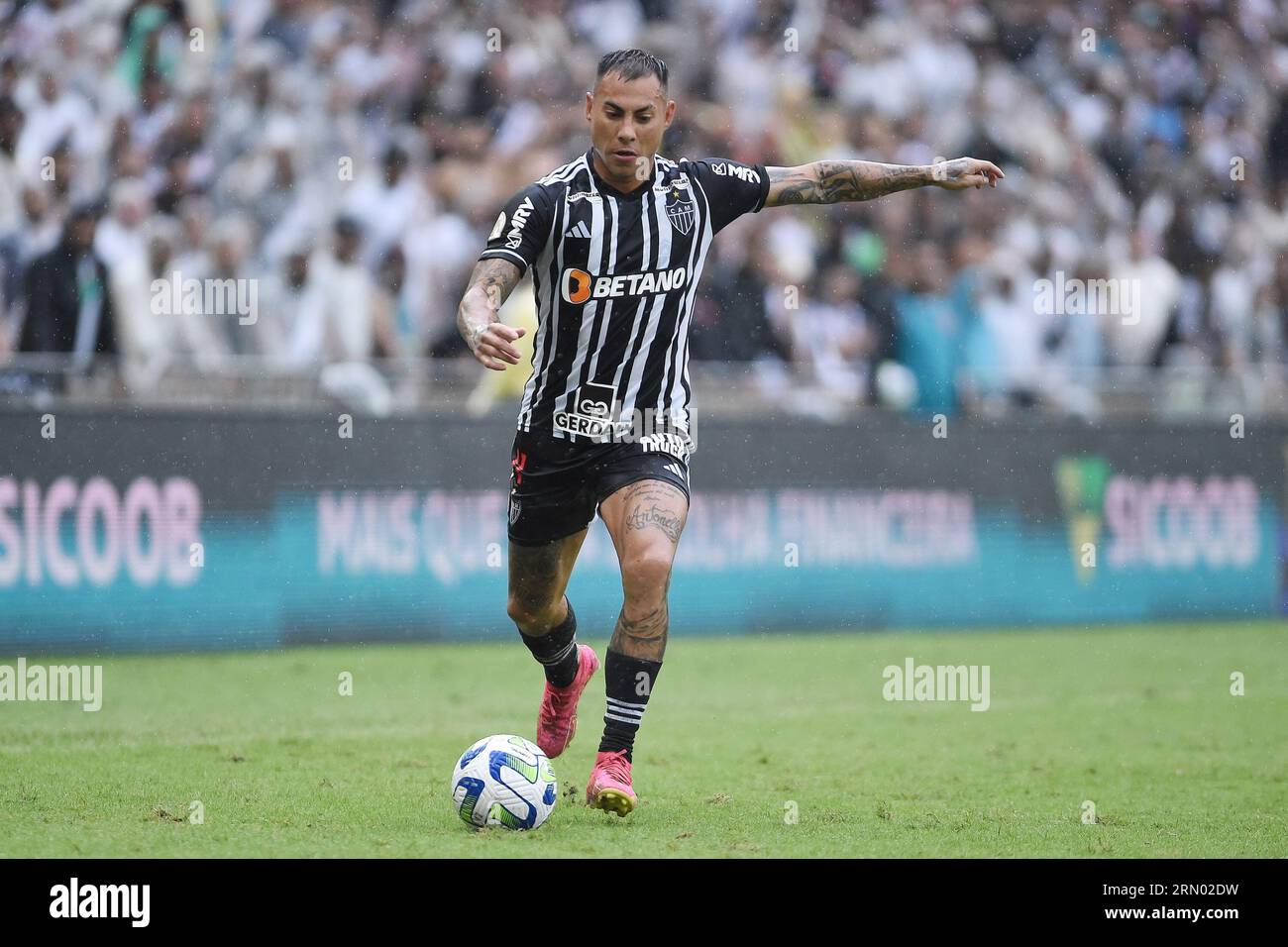 Rio de Janeiro, August 28, 2023. Player Vargas, from the Atlético-MG team, during the game against Vasco for the 2023 Brazilian Championship, at the M Stock Photo