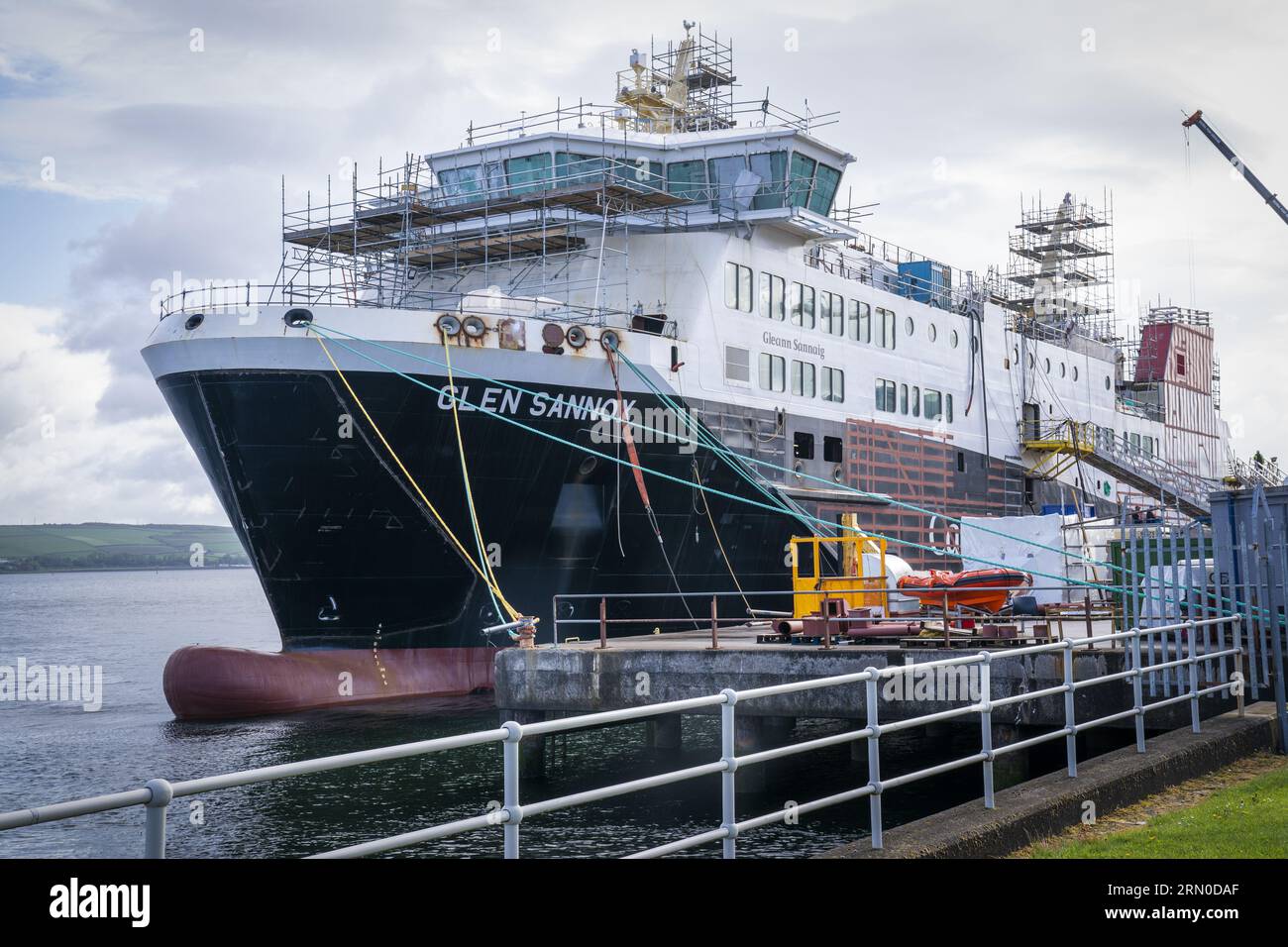 File photo dated 10/05/22 of the Glen Sannox Caledonian Macbrayne ferry ...