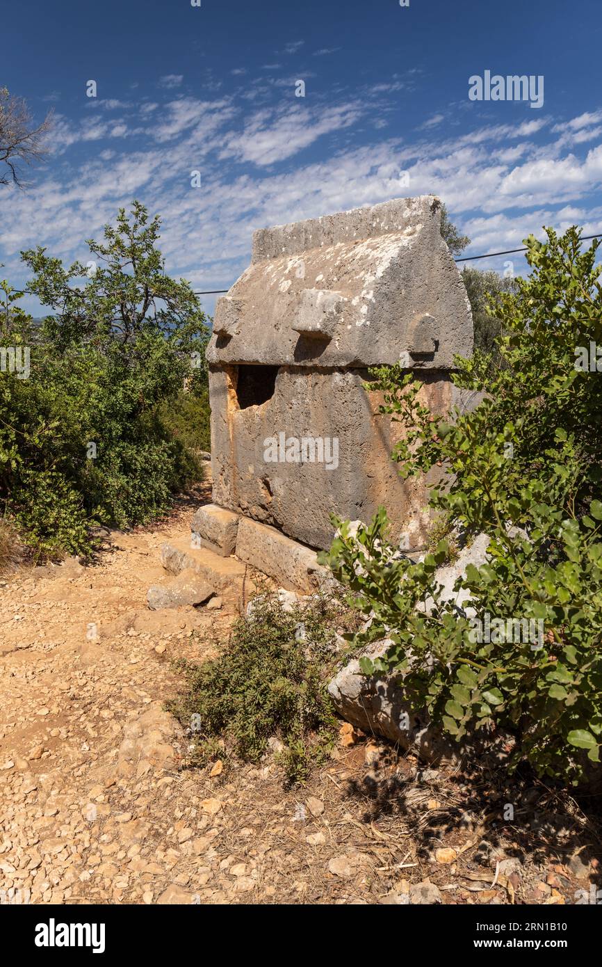 Simena Simena sarcophagus hi-res stock photography and images - Alamy