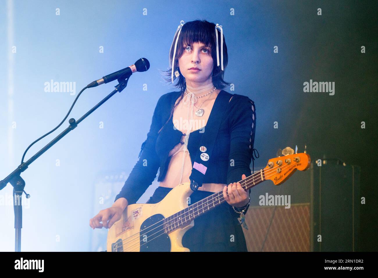 Alex Brady of Julie a grunge/shoegaze band from Orange County at