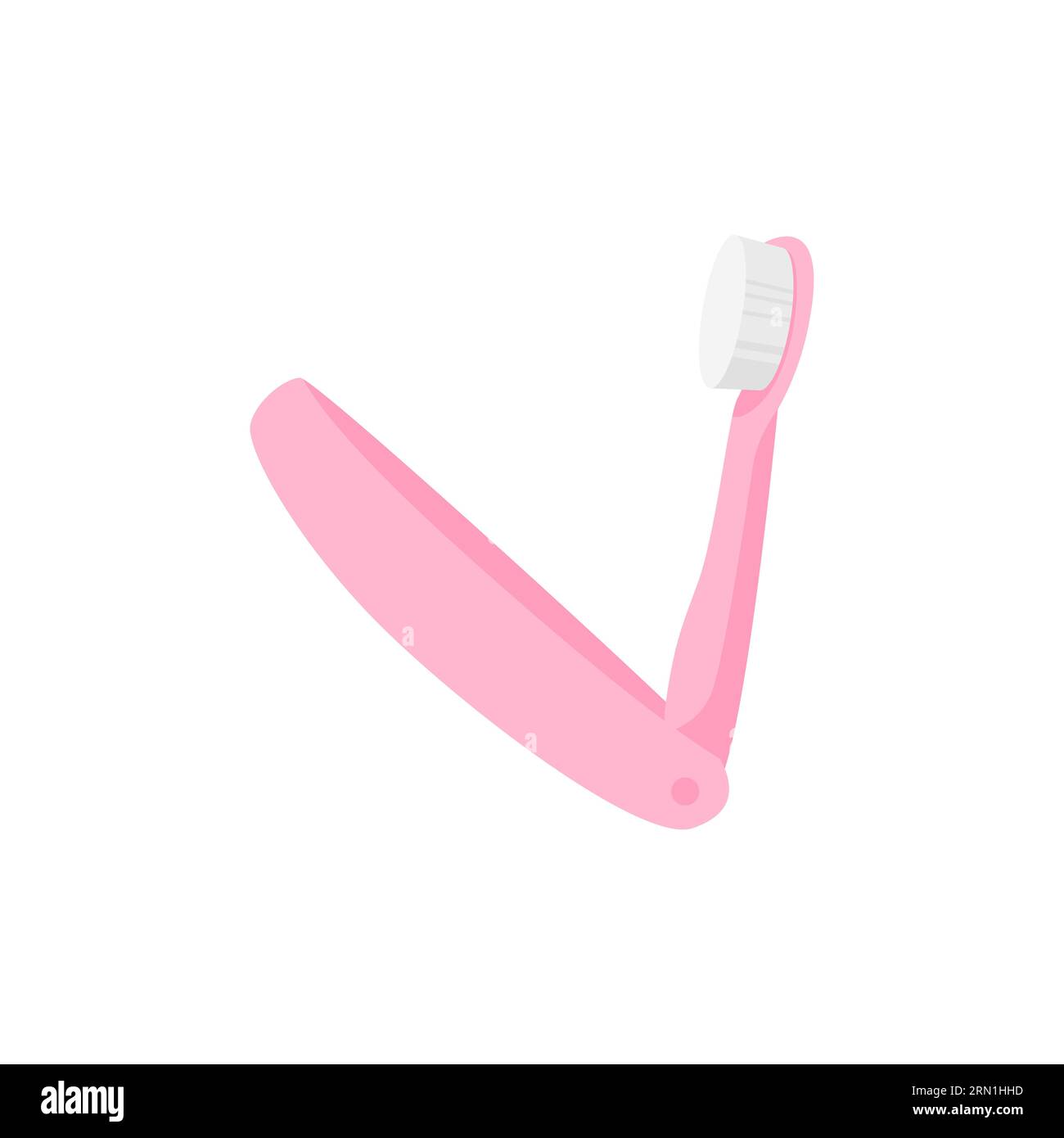 Travel toothbrush illustration Stock Vector Image & Art - Alamy