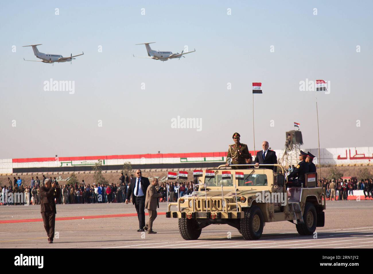 (150106) -- BAGHDAD, Jan. 6, 2015 -- Iraqi Prime Minister Haider al ...