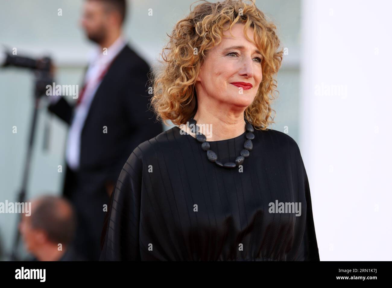 Italy, Lido di Venezia, August 30, 2023:  Orizzonti Jury member Tricia Tuttle attends the opening red carpet at the 80th Venice International Film Festival on August 30, 2023 in Venice, Italy.    Photo © Ottavia Da Re/Sintesi/Alamy Live News Stock Photo