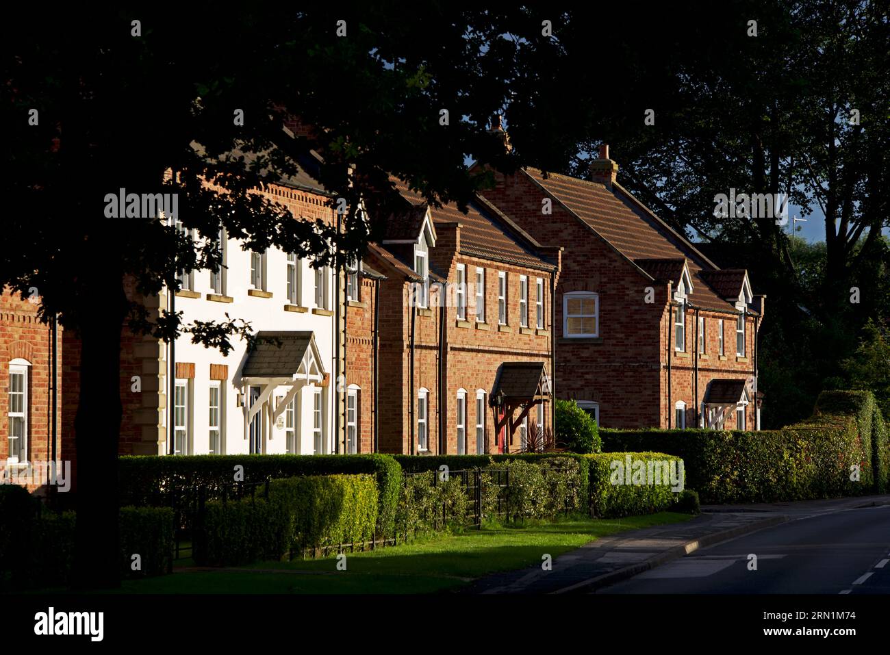 New houses in Howden, East Yorkshire, England UK Stock Photo Alamy