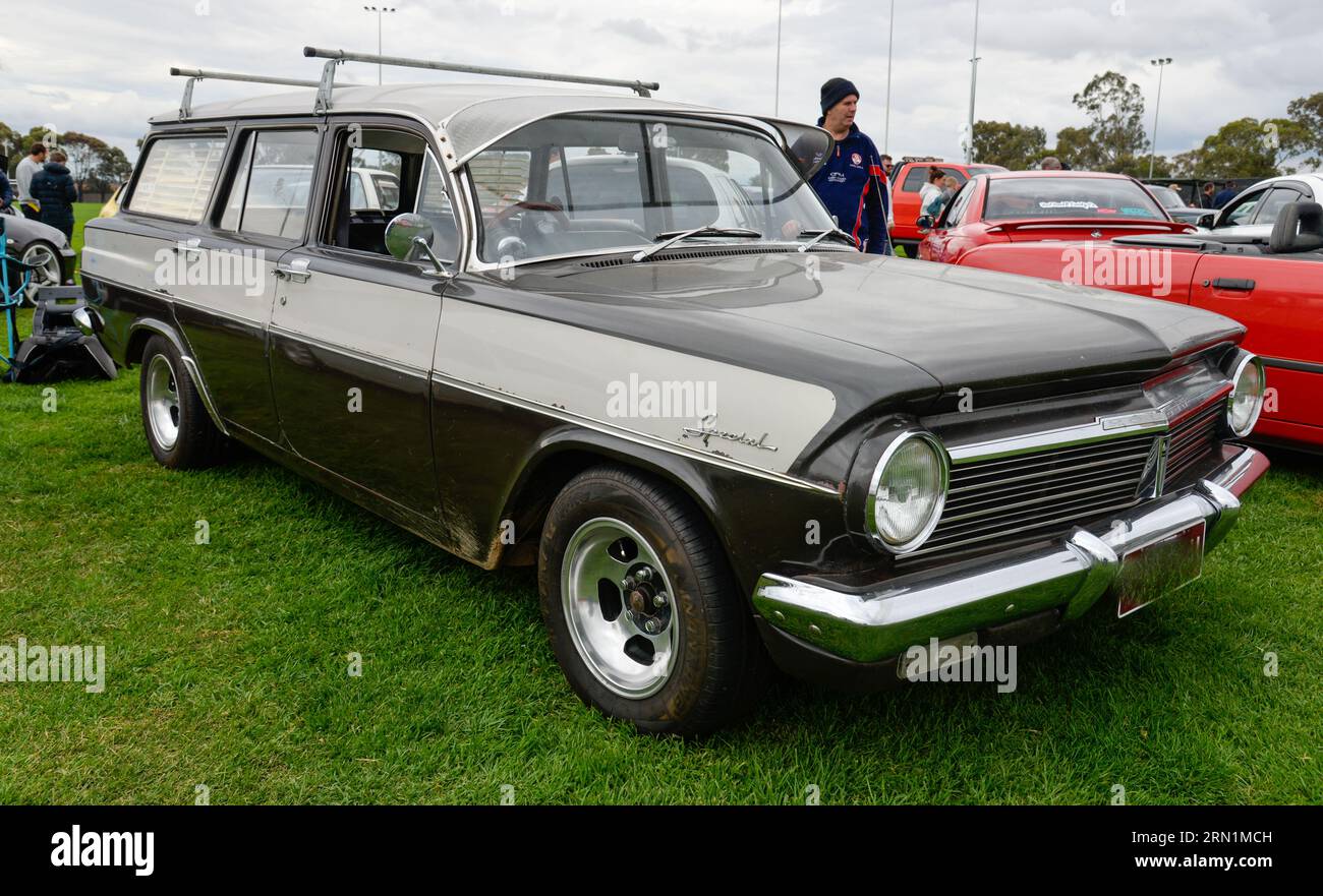 Holden EH 1960s Car GM Vintage Retro Show Shine Day Out, Melbourne Victoria Stock Photo