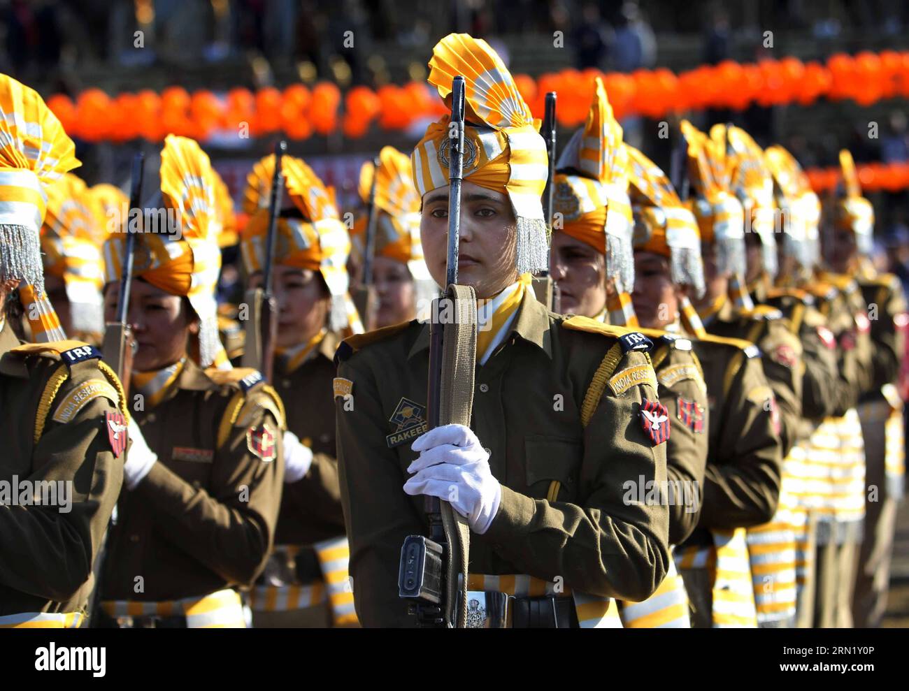 Indian police take part in a parade during India s Republic Day ...