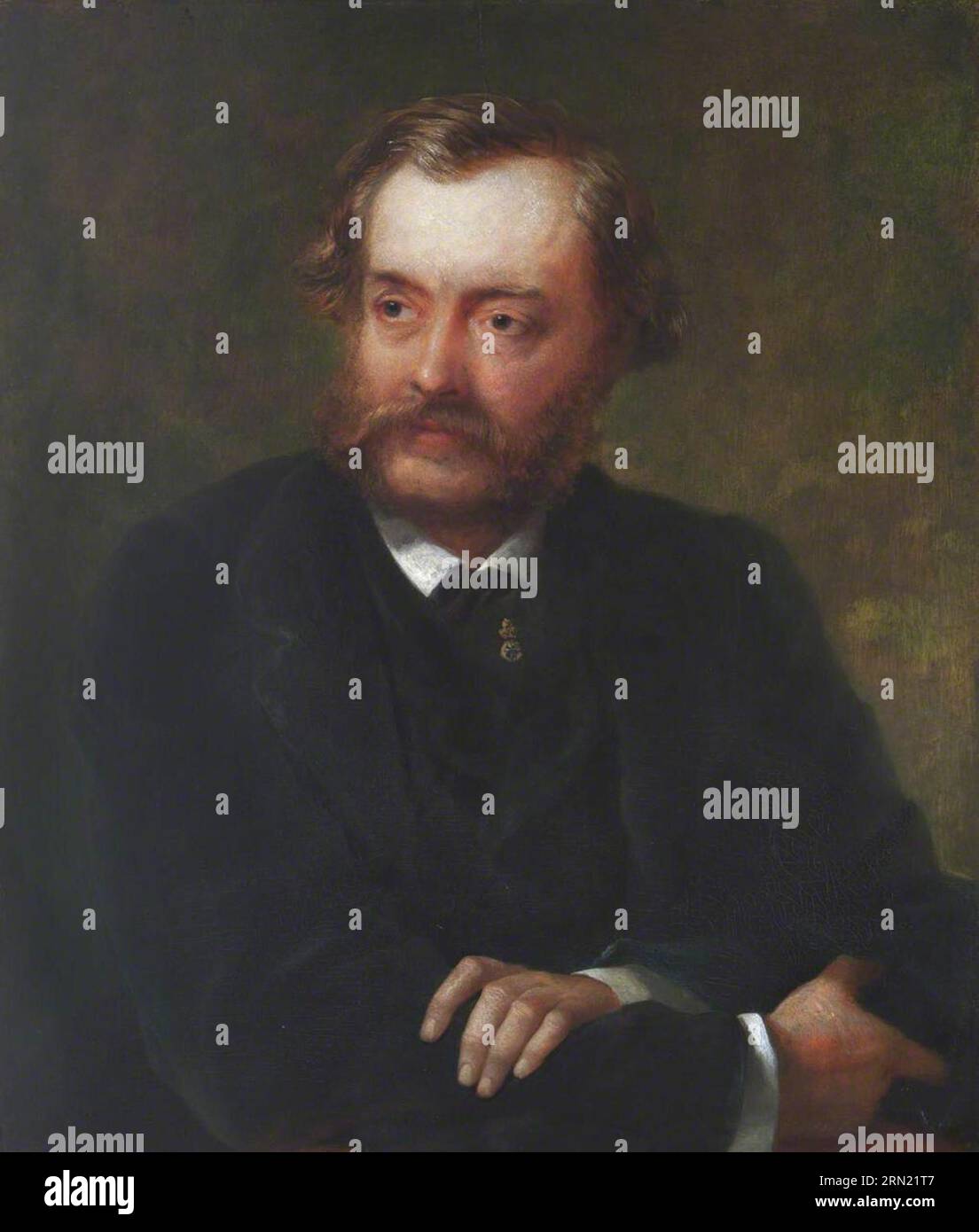 Charles Langton Massingberd (1815-1887) 1864 by Henry Wyndham Phillips Stock Photo
