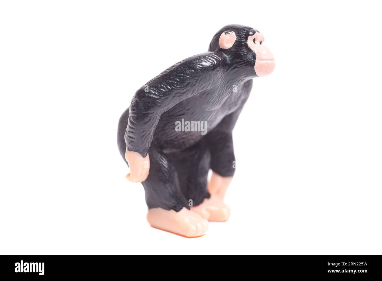 Monkey toy gorilla isolated on white background Stock Photo Alamy