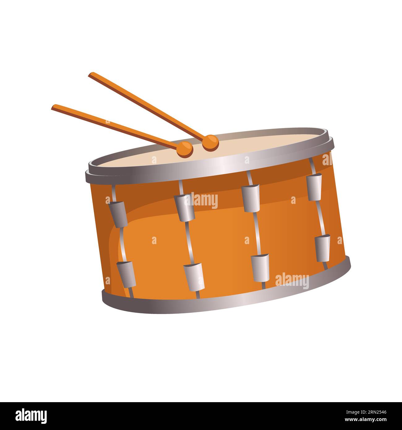 Drum flat icon Stock Vector Image & Art - Alamy