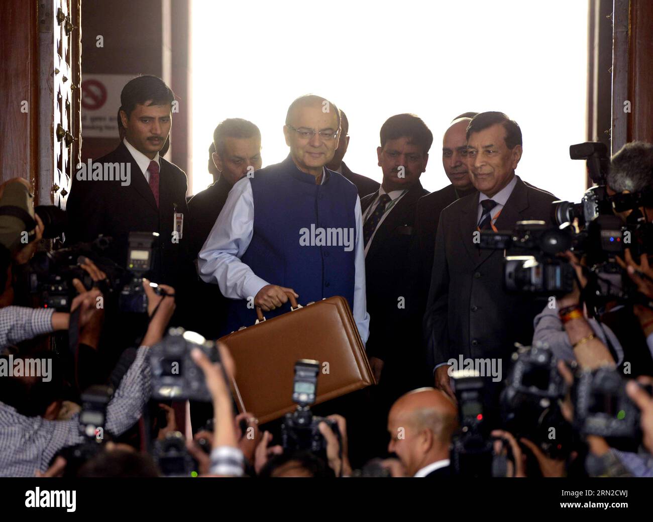 (150228) NEW DELHI, Feb. 28, 2015 Indian Finance Minister Arun