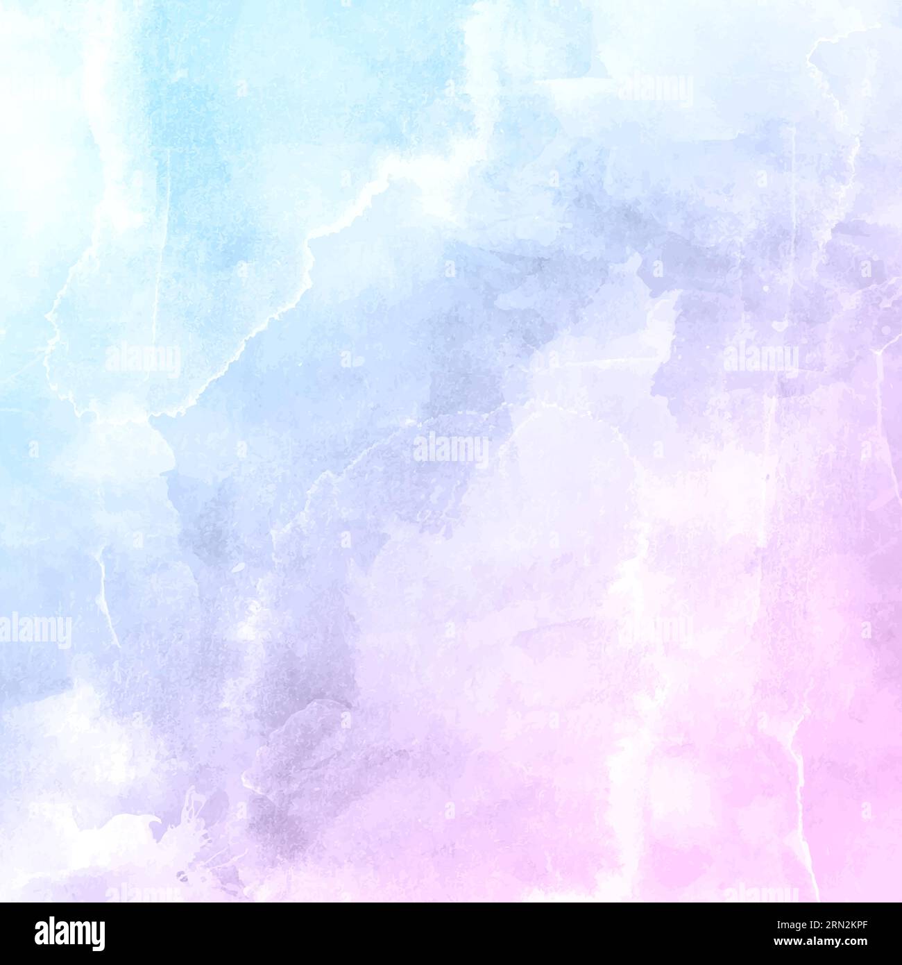 Abstract pastel coloured hand painted watercolour texture Stock Vector