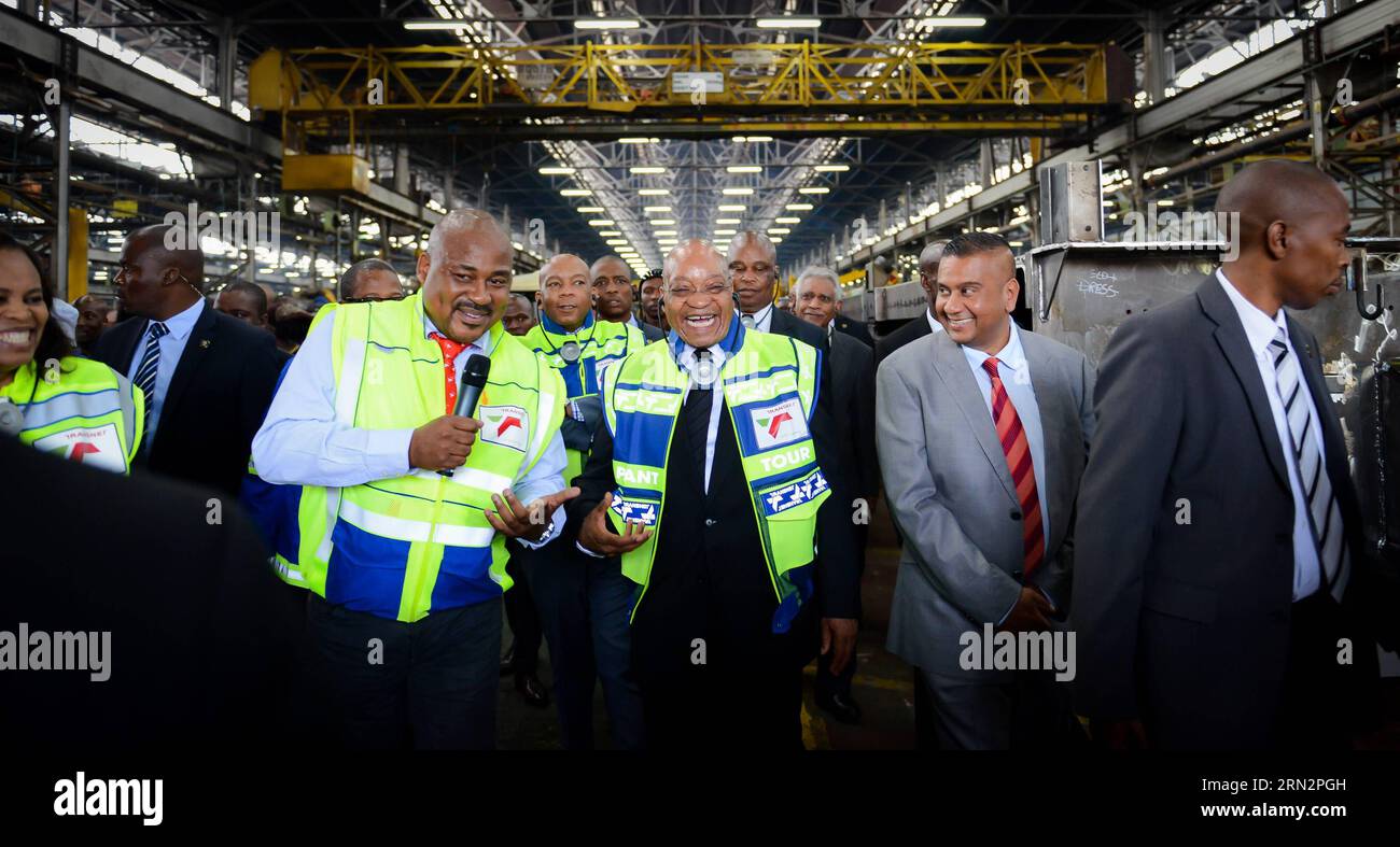 (150319) -- PRETORIA, March 19, 2015 -- South African President Jacob ...