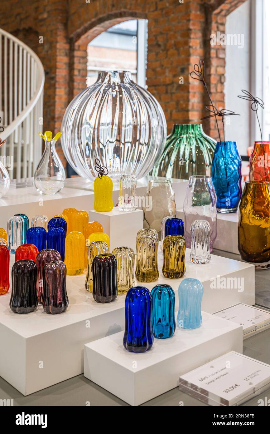 定価4万 ciav Meisenthal France 手吹きガラスオーナメント