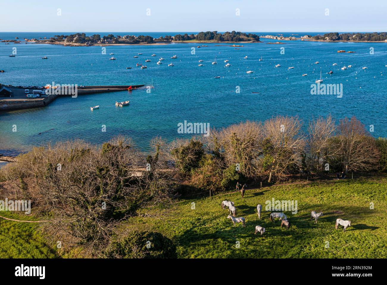 Penvenan island hires stock photography and images Alamy