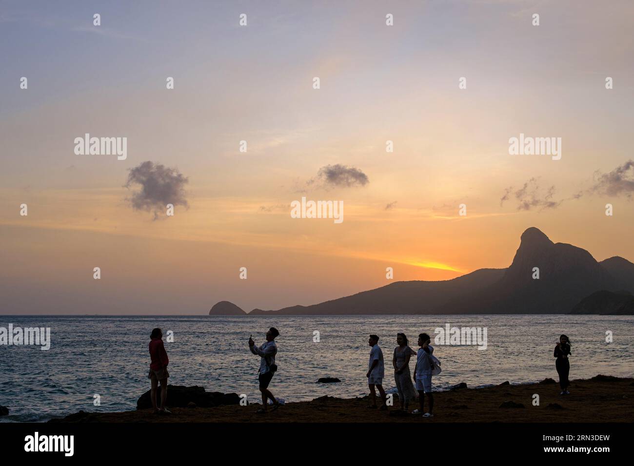 Vietnam, Archipelago of Con Dao, called Poulo-Condor islands during french colonisation, Con Son island, Nhat ou Sark Bay beach Stock Photo