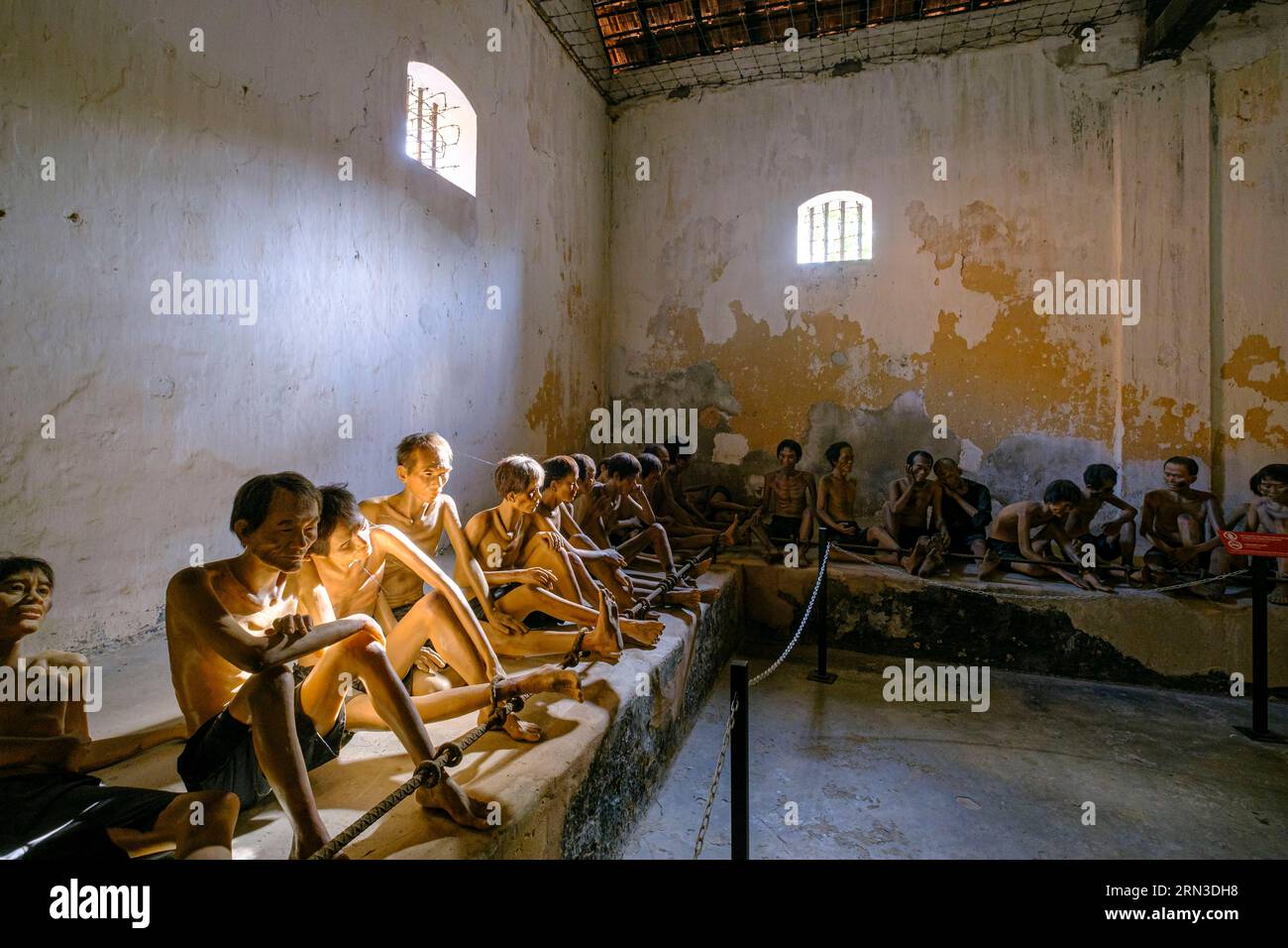 Vietnam, Archipelago of Con Dao, called Poulo-Condor islands during french colonisation, Con Son island, Phu Hai jail Stock Photo