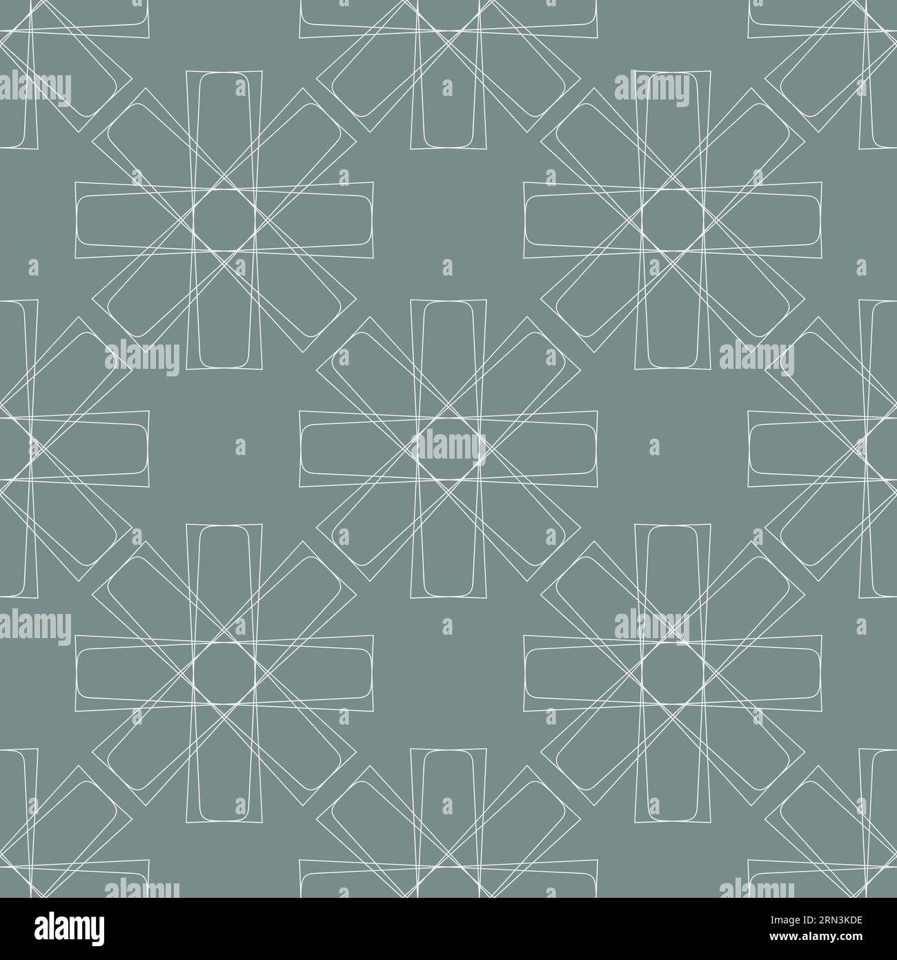 Vector seamless vintage pattern of abstract white lacy flowers on light ...