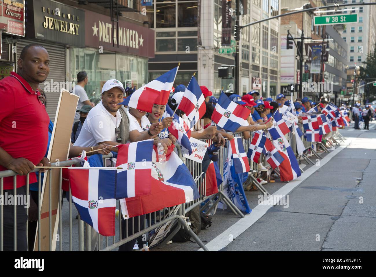 Dominican Americans celebrate at the 41st annual Dominican Day Parade