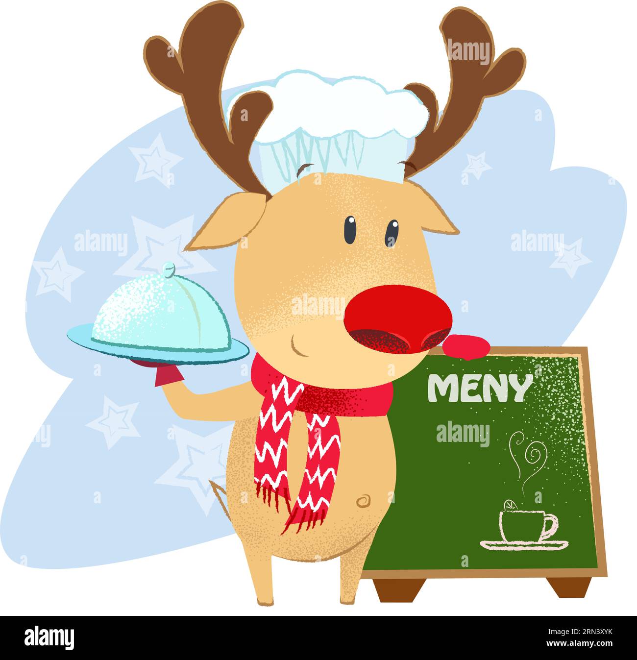 Reindeer Showing Christmas Menu Stock Vector Image Art Alamy reindeer-showing-christmas-menu-stock-vector-image-art-alamy