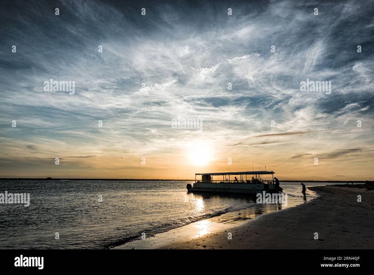 CAPERS ISLAND, South Carolina — A serene view of the unspoiled