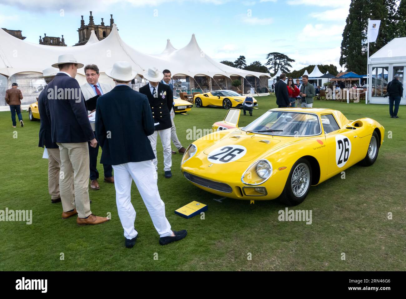 1965 Ferrari LM at the 2023 Salon Prive Concours at Blenheim Palace Woodstock Oxfordshire UK Stock Photo