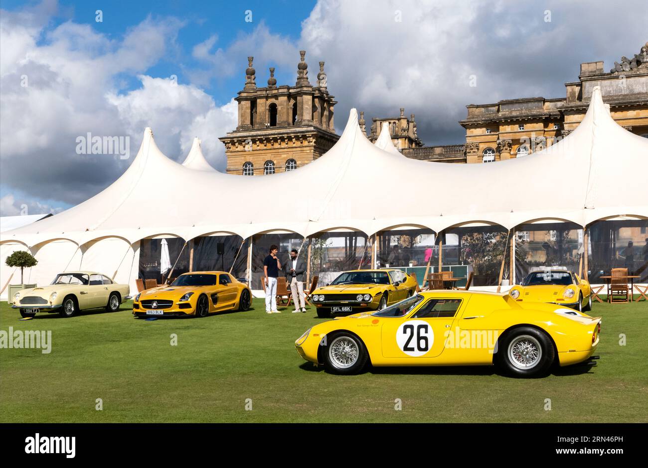 1965 Ferrari LM at the 2023 Salon Prive Concours at Blenheim Palace Woodstock Oxfordshire UK Stock Photo