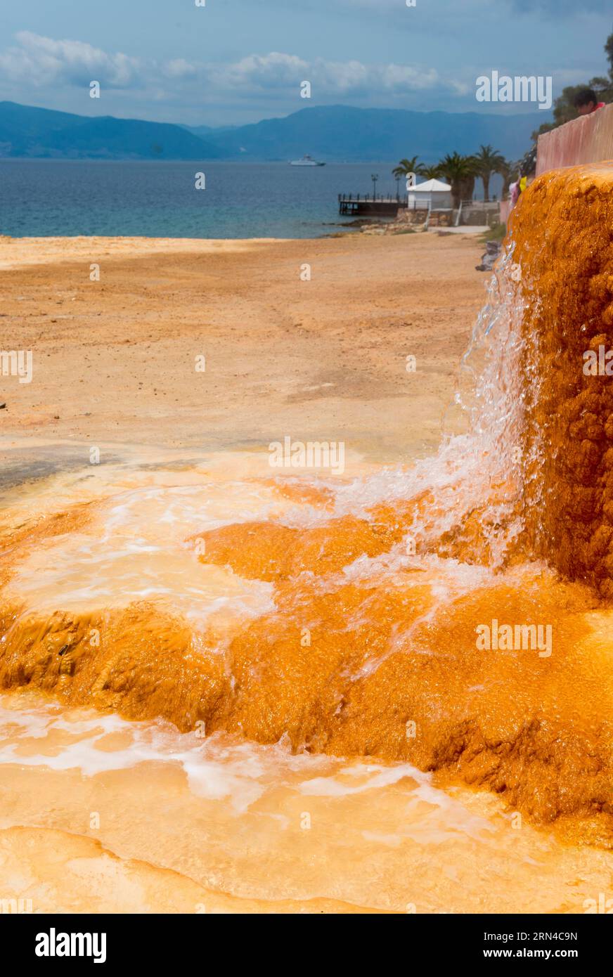 Thermal spring water, spa, Loutra Edipsou, Edipsos, Aedipsos, Aedipsou