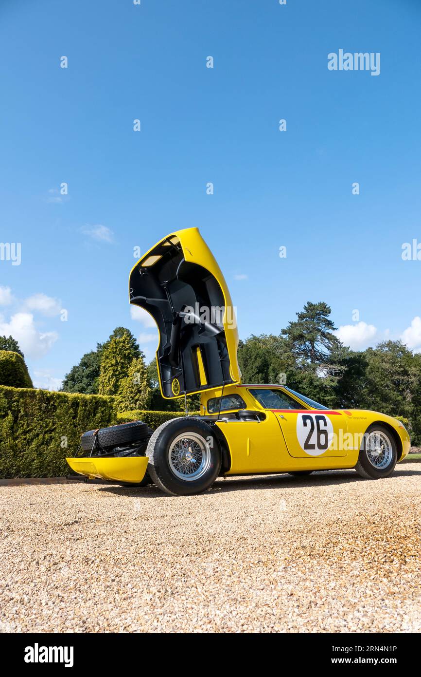 1965 Ferrari LM at the 2023 Salon Prive Concours at Blenheim Palace Woodstock Oxfordshire UK Stock Photo
